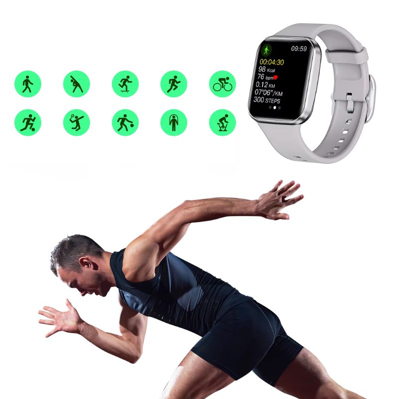 Montre connectée contrôle musique