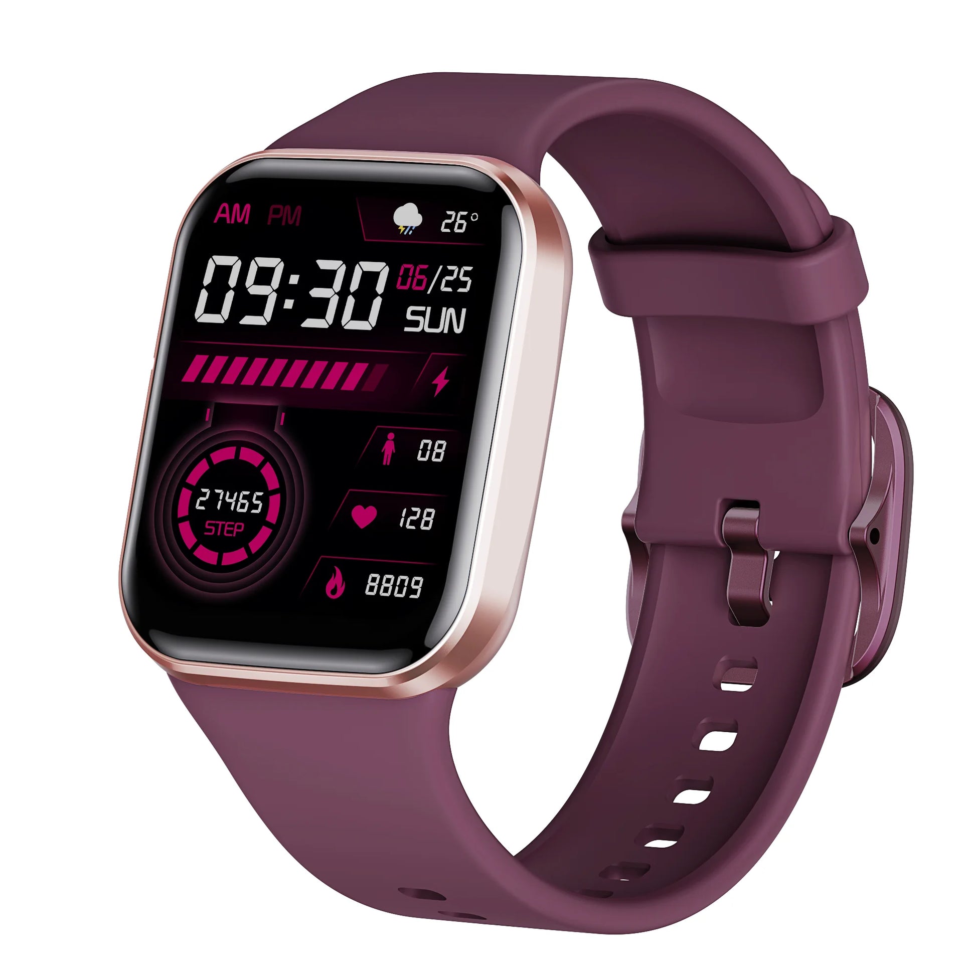 Montre fitness unisexe