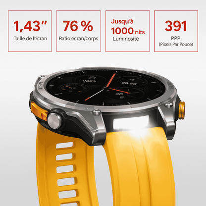 Montre sportive haut de gamme