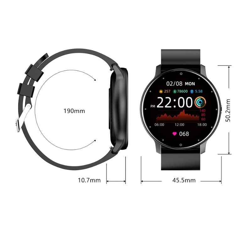 montre connectée femme appel sms