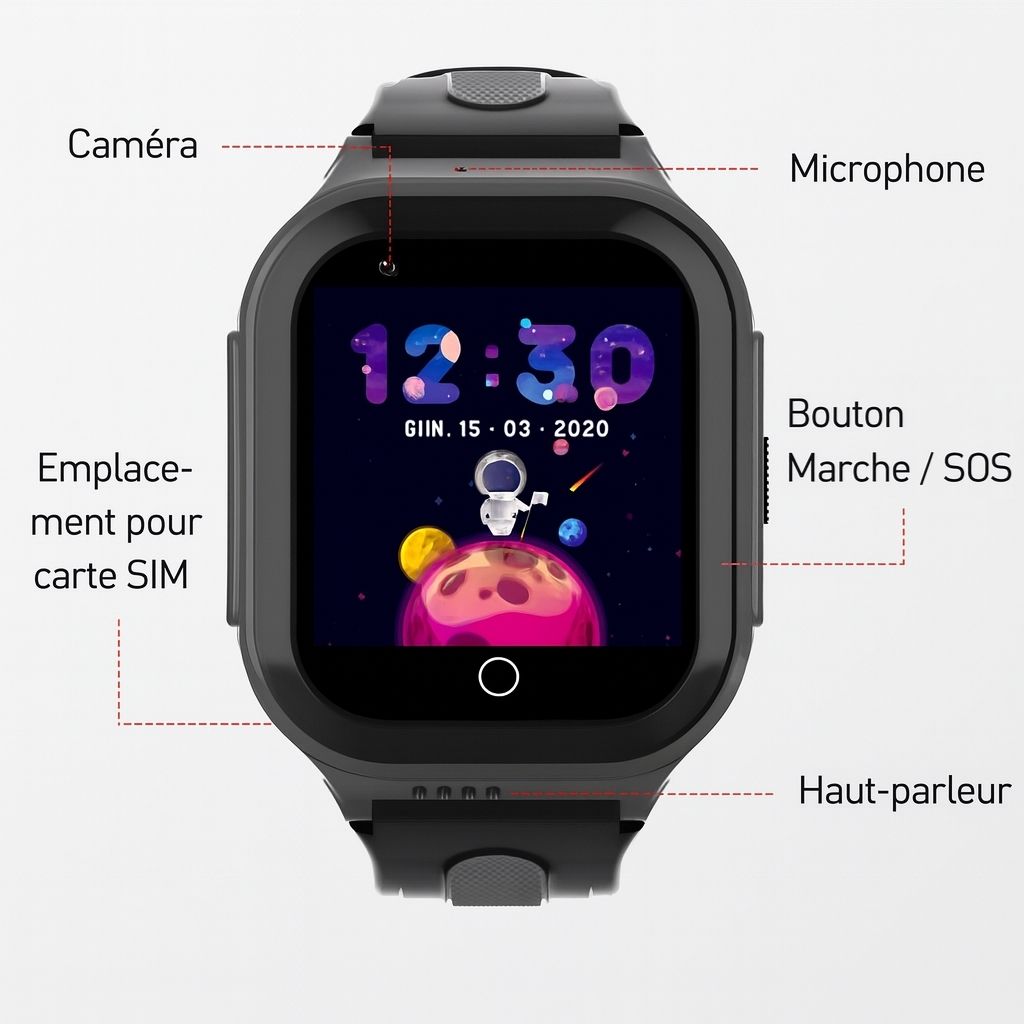 montre appel vidéo enfant