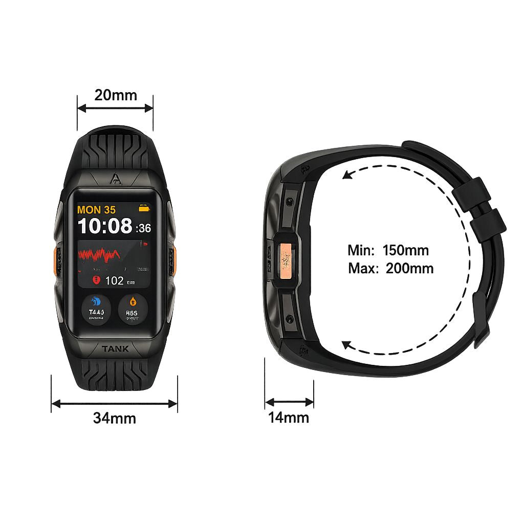 Montre intelligente robuste