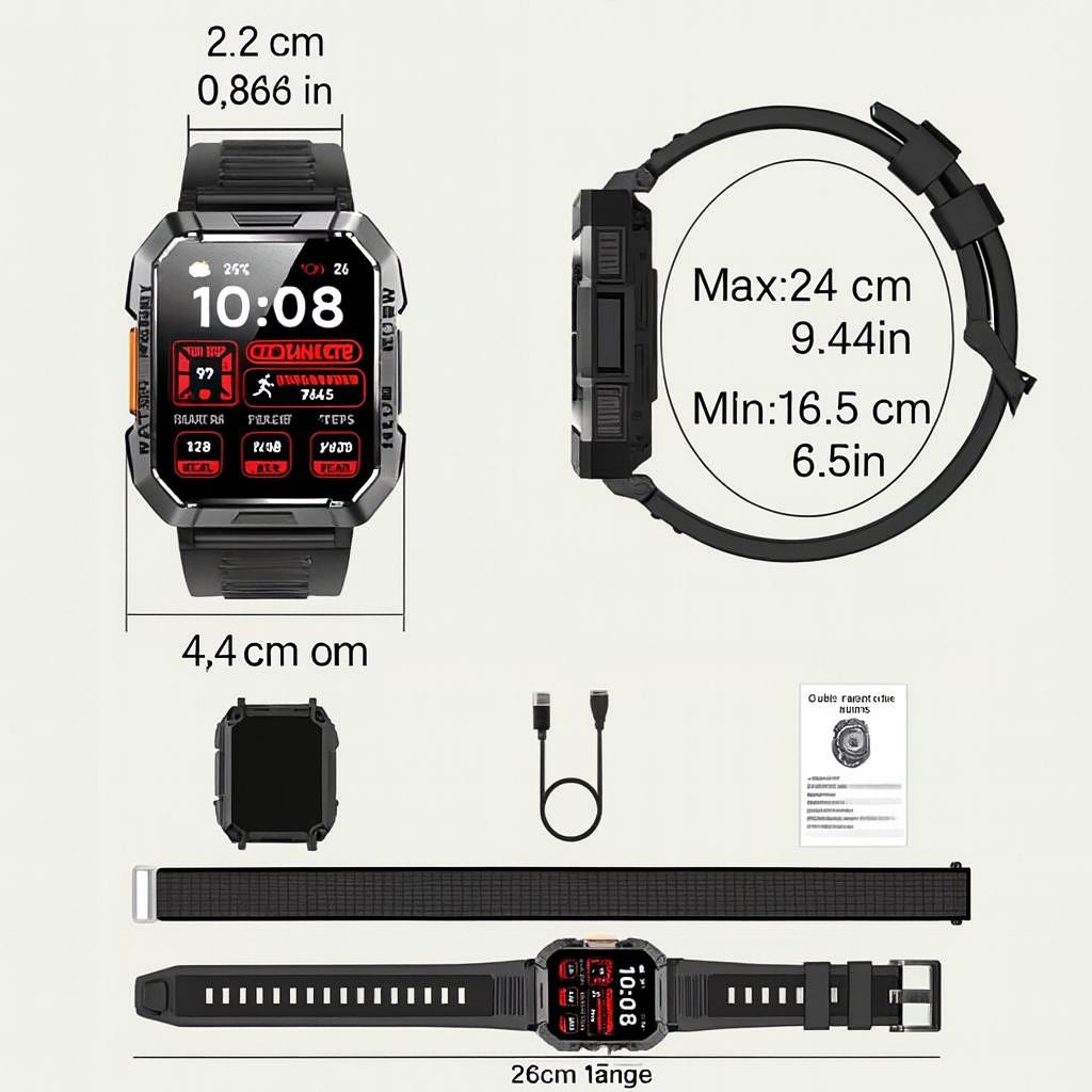 montre sport étanche Blackview
